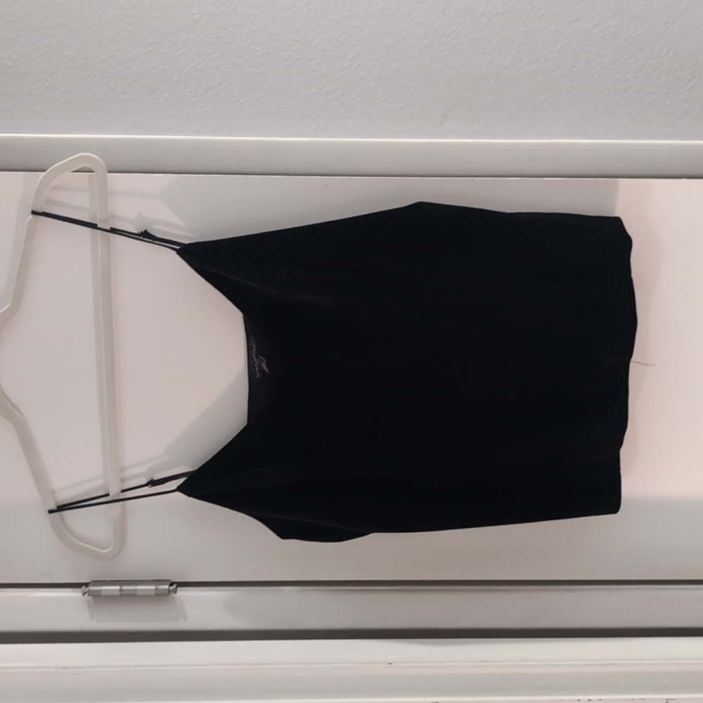 Banana Republic Spaghetti Strap Velvet Tank Top